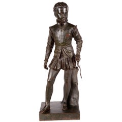 Barbedienne Bronze Statue of Henry IV, 19th Century