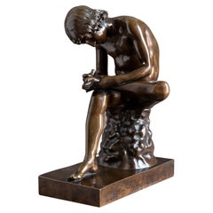 Modello in bronzo di Spinario della Fonderia Barbedienne