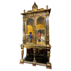 Barbedienne Renaissance Cabinet Designed for Great London Exposition