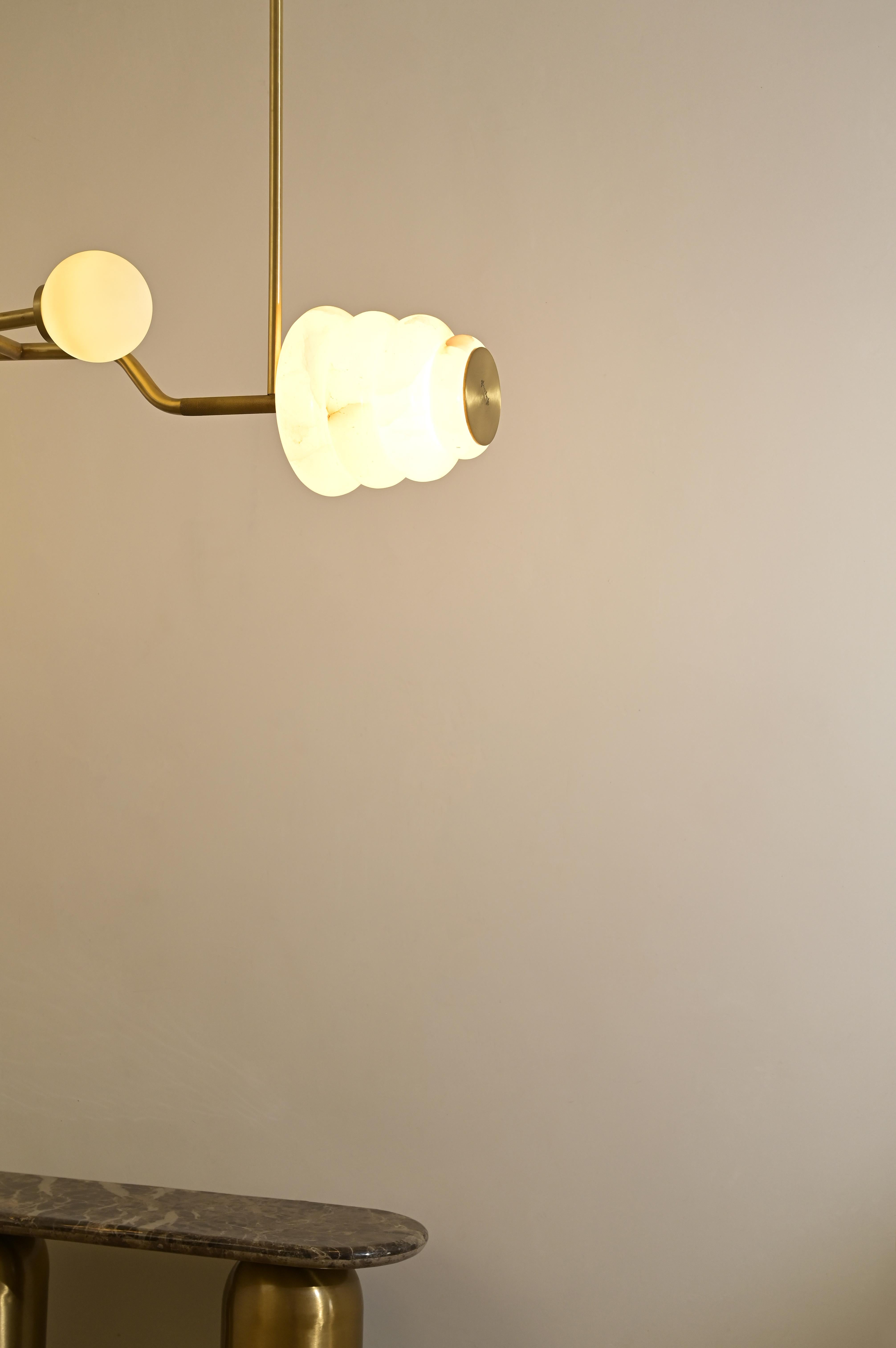 Lampadario Barbell dello Studio Namit Khanna in vendita 2