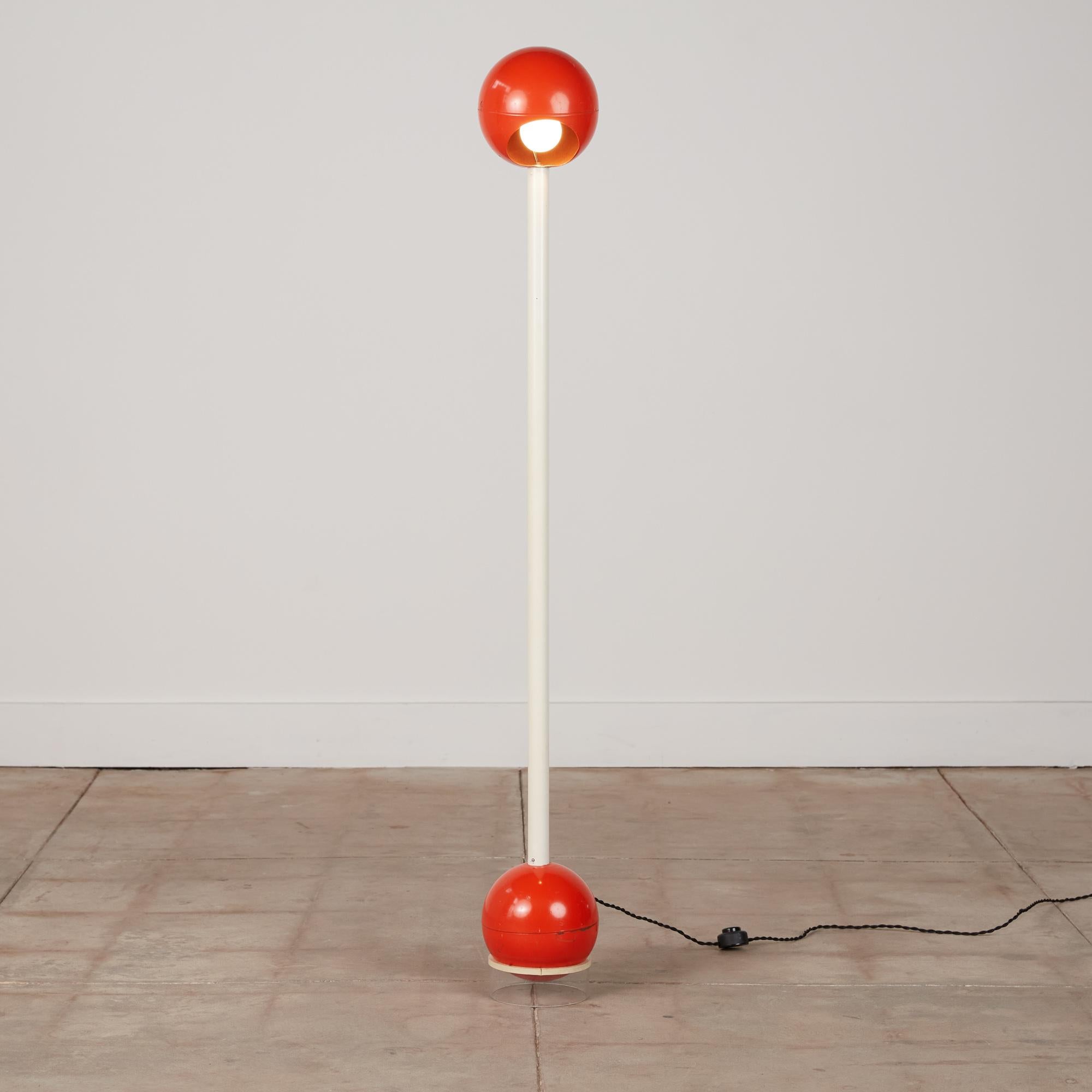 Mid-Century Modern Barbell Floor Lamp by John Mascheroni