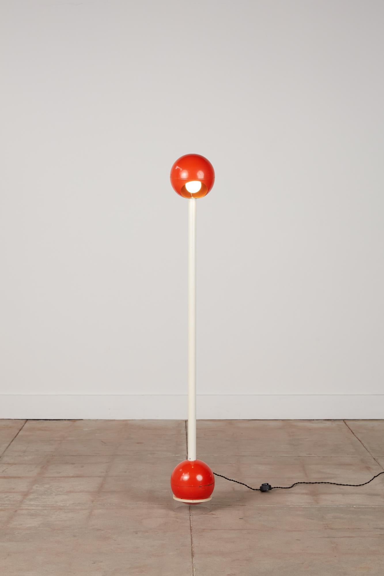 Barbell Floor Lamp by John Mascheroni In Excellent Condition In Los Angeles, CA