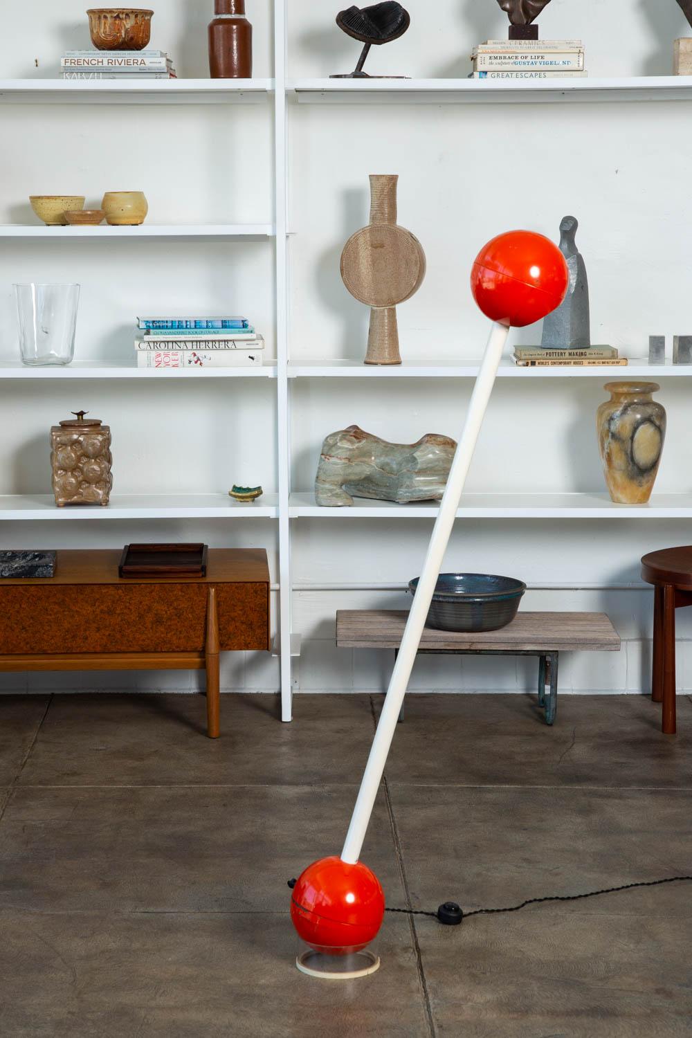 Barbell Floor Lamp by John Mascheroni In Excellent Condition In Los Angeles, CA