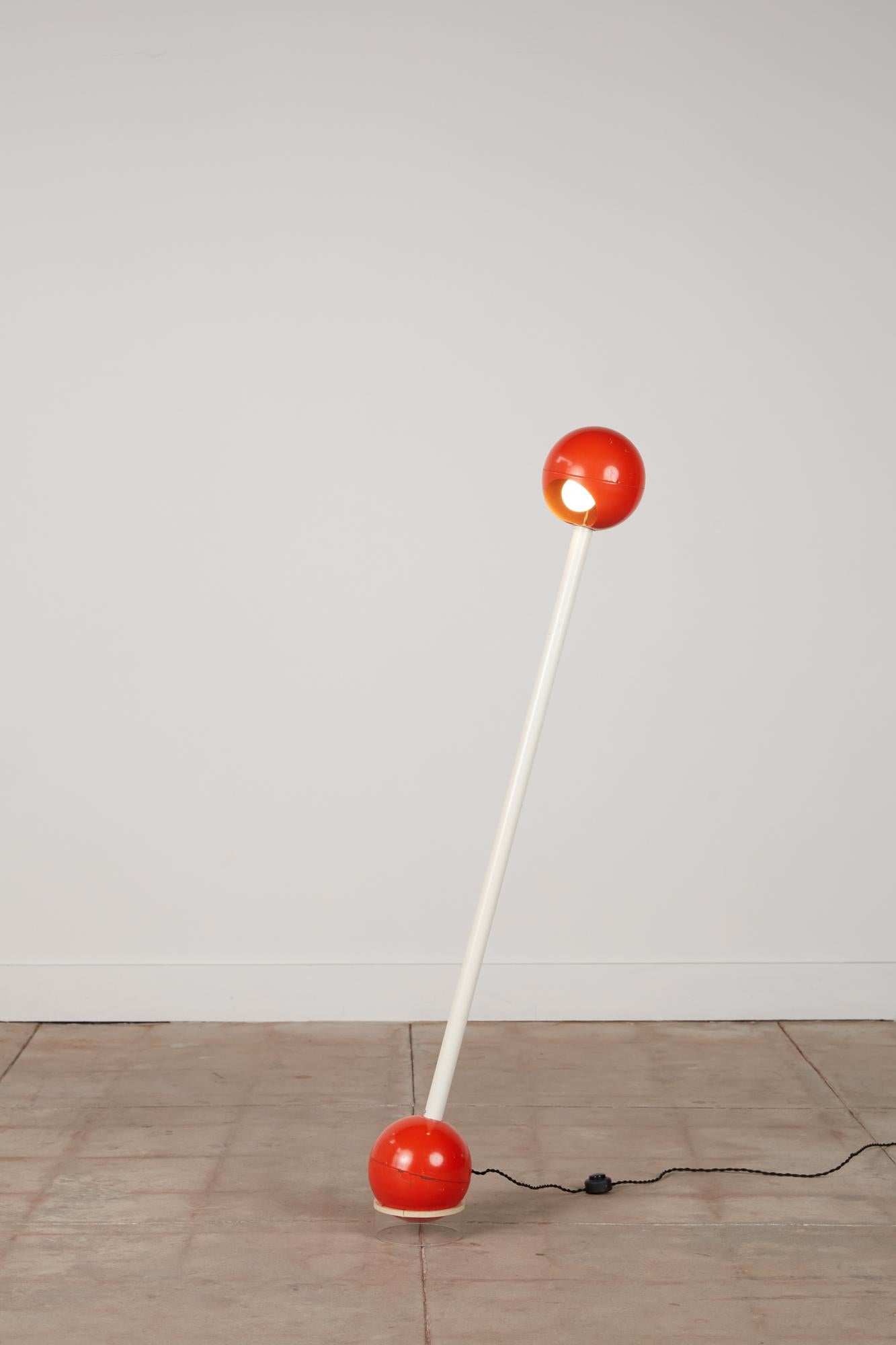 Mid-20th Century Barbell Floor Lamp by John Mascheroni