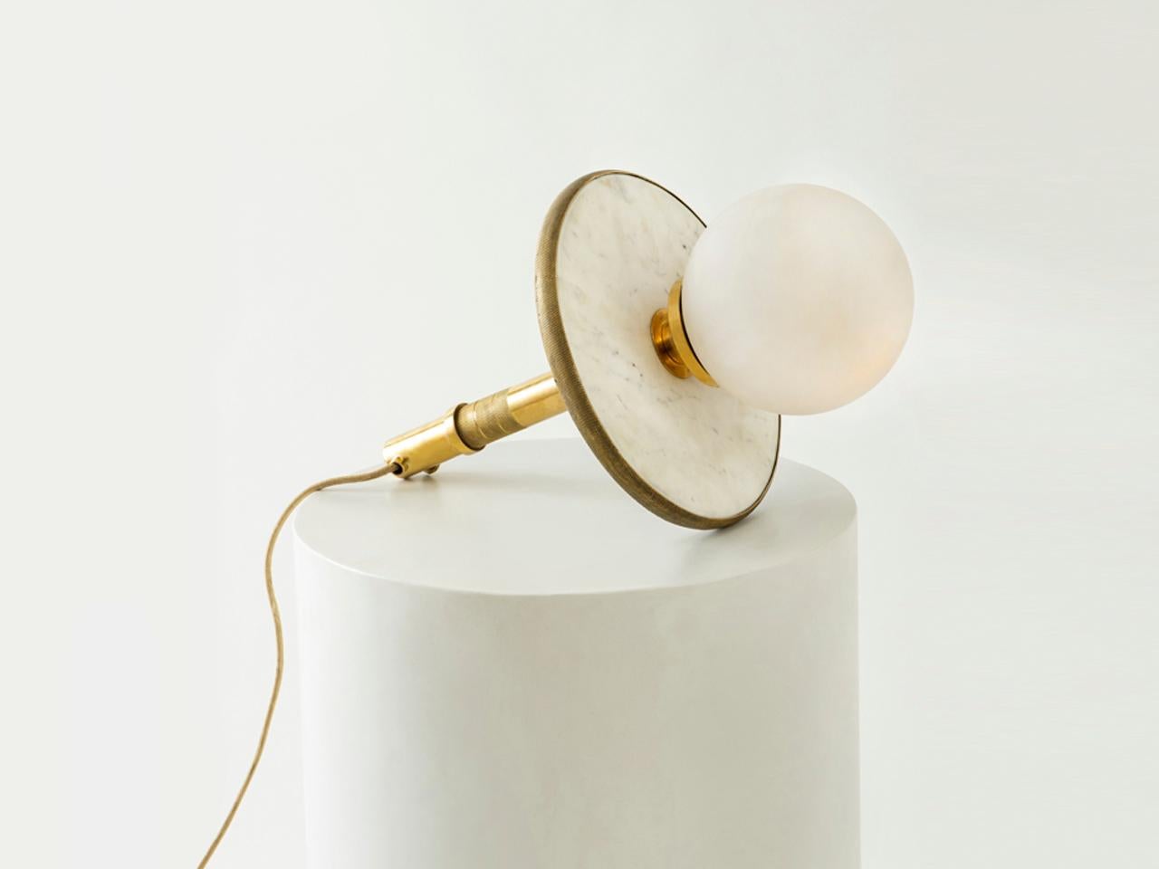 Barbell Table Lamp by Studio Namit Khanna For Sale 2