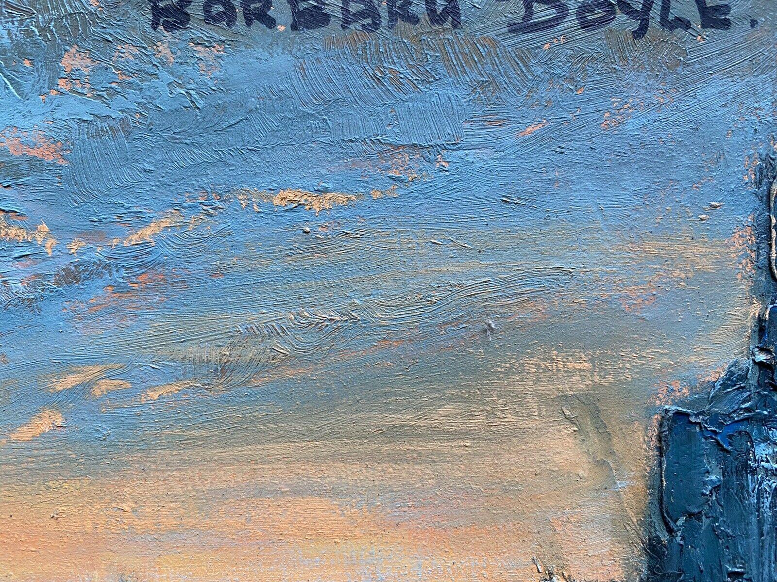 BARBARA DOYLE (GEB.1917) ORIGINAL MODERNES BRITISCHES ÖLGEMÄLDE - LONDON BRIDGE (Impressionismus), Painting, von Barbera Doyle