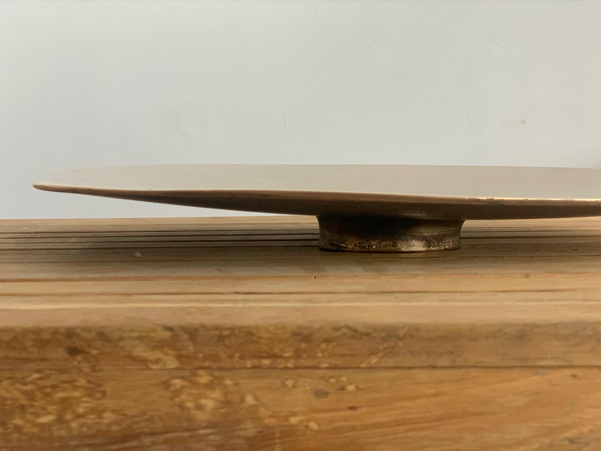 XXI secolo e contemporaneo BARBERA Fermat Maniglia d'ingresso MEDIUM Bronzo massiccio in vendita