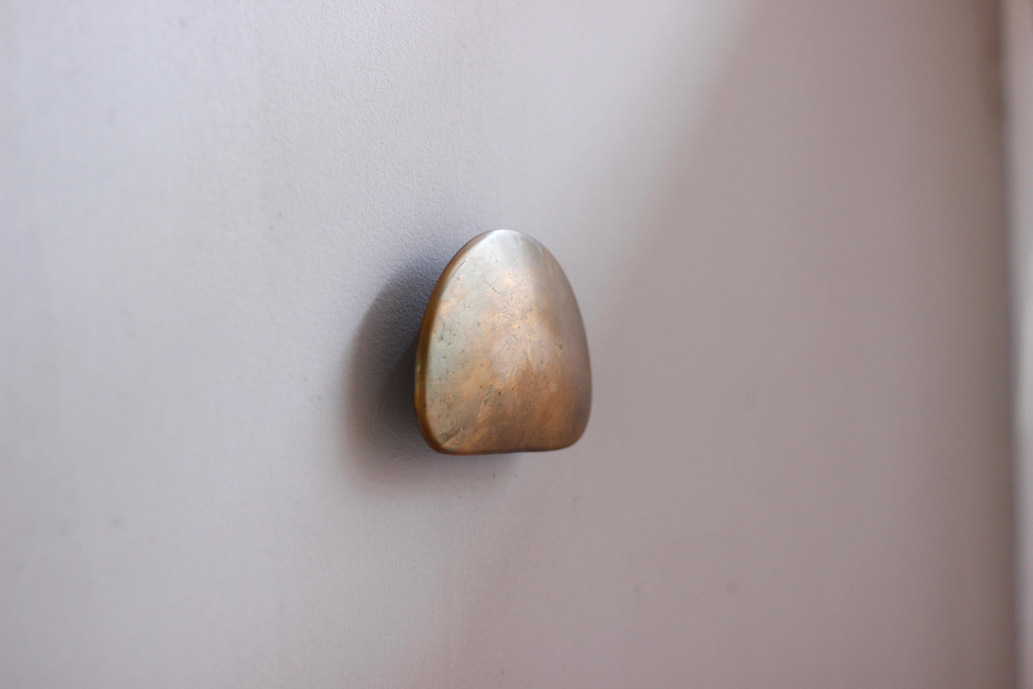 Organique BARBERA Crochet mural 'Pescara' en bronze massif en vente