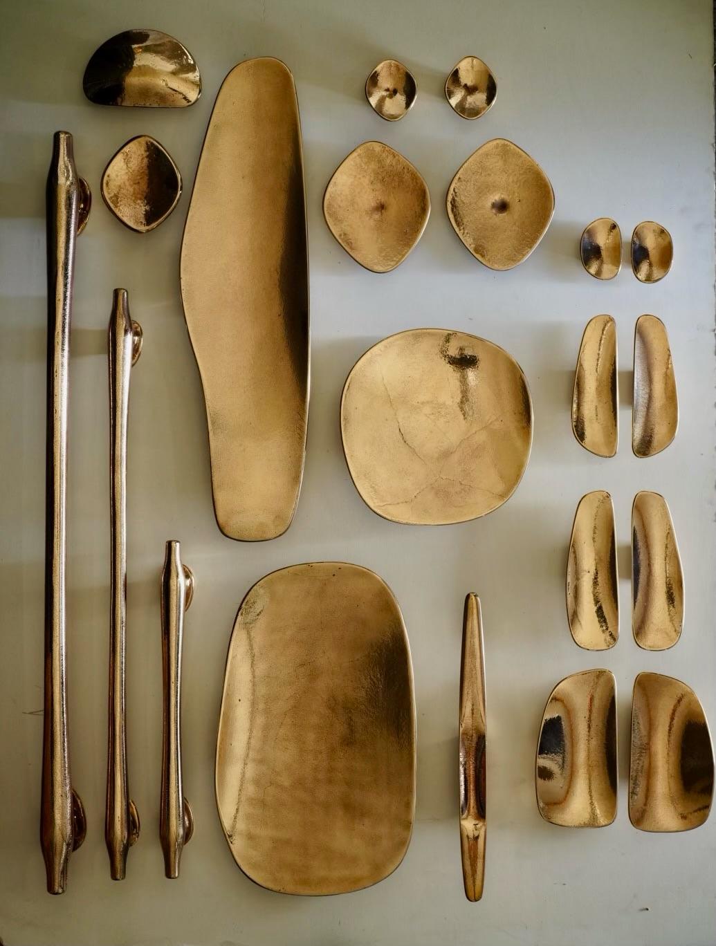 BARBERA Crochet mural 'Pescara' en bronze massif en vente 1