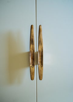 BARBERA Unaipon Medium Cabinet Handle Solid Bronze