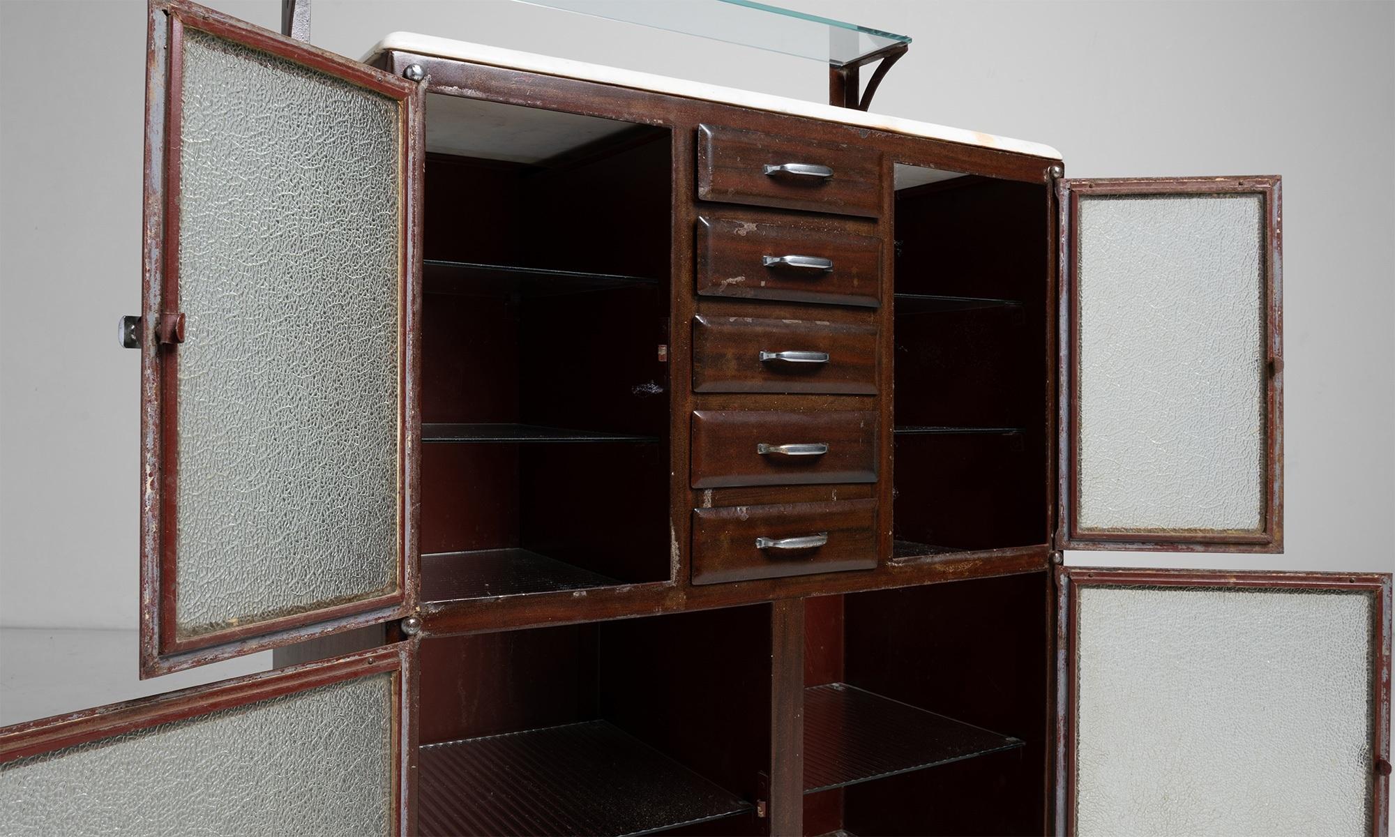 Barbers Cabinet, England, circa 1920 For Sale 2