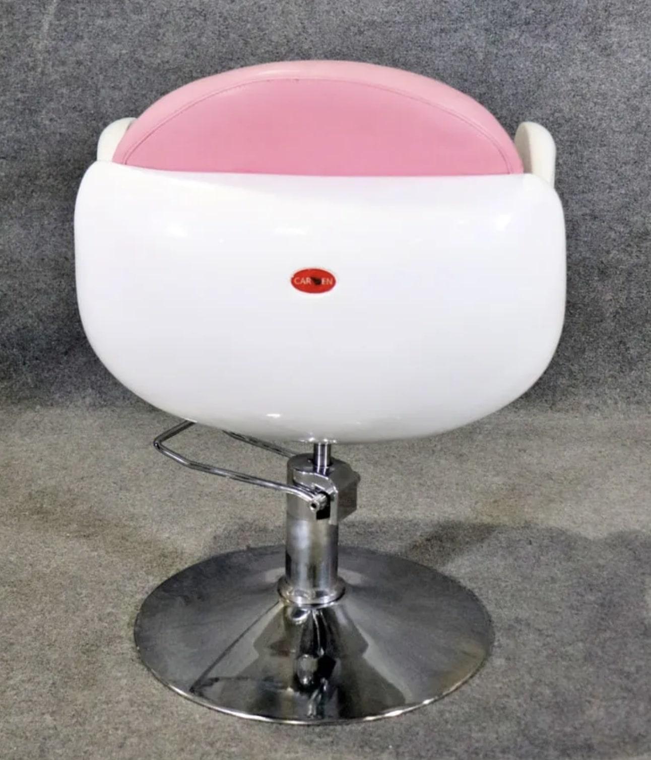 Barbershop Chair by Carven In Good Condition For Sale In Brooklyn, NY