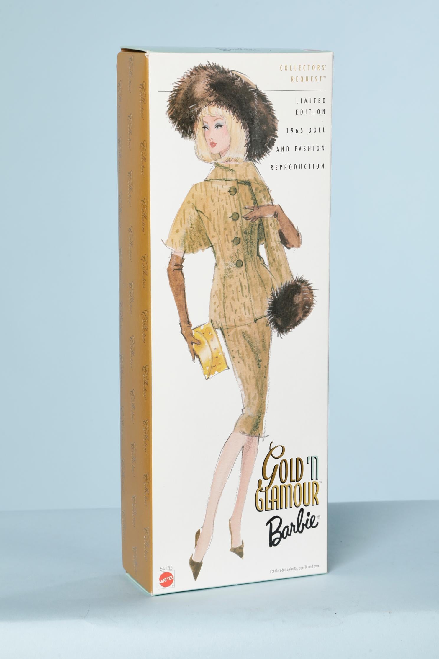 Barbie Barbie Sammleranfrage Auflage „Gold'n Glamour““ (Braun) im Angebot