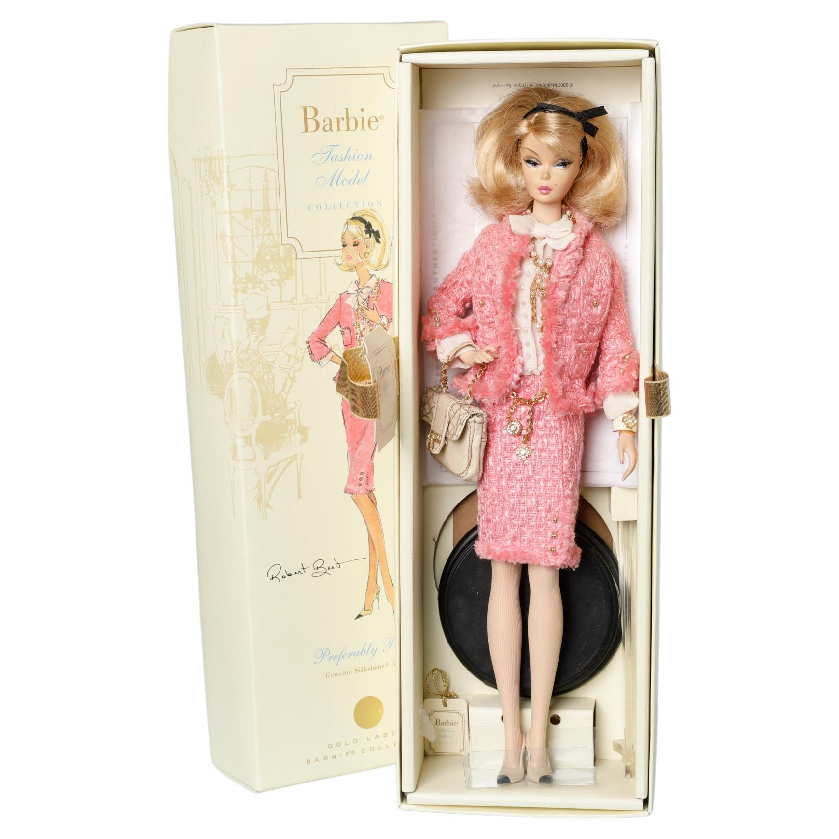 Barbie Fashion Model / Label " Preferably Pink" For Sale at 1stDibs