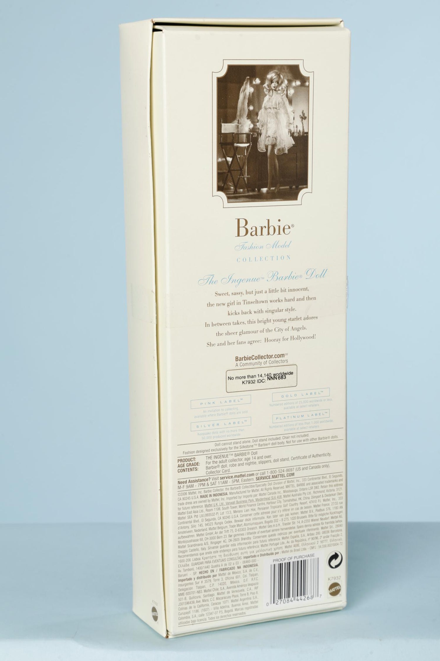 Barbie Fashion Model / "The Ingenue" / Gold Label For Sale at 1stDibs