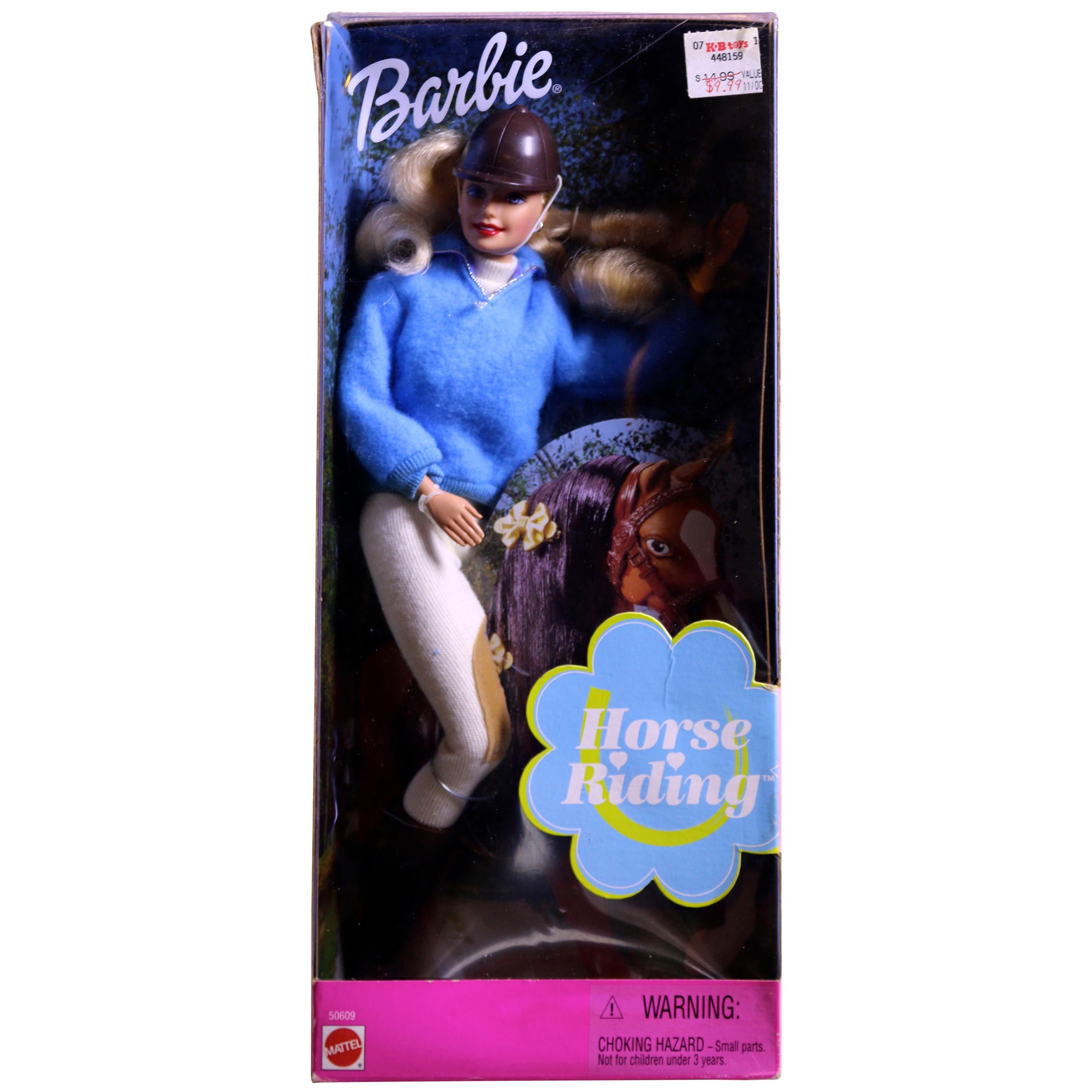 Barbie Horse Riding Doll with Riding Breeches, Helmet and More, 2000 For Sale
