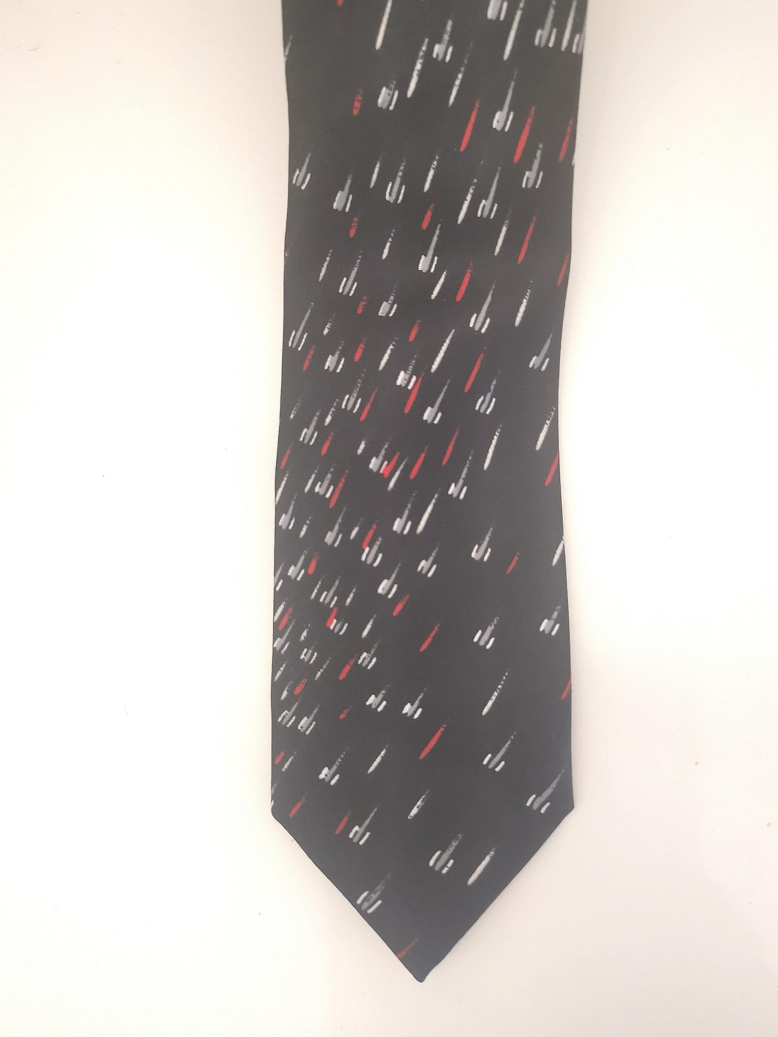Men's Barbieri di Persico black tie 