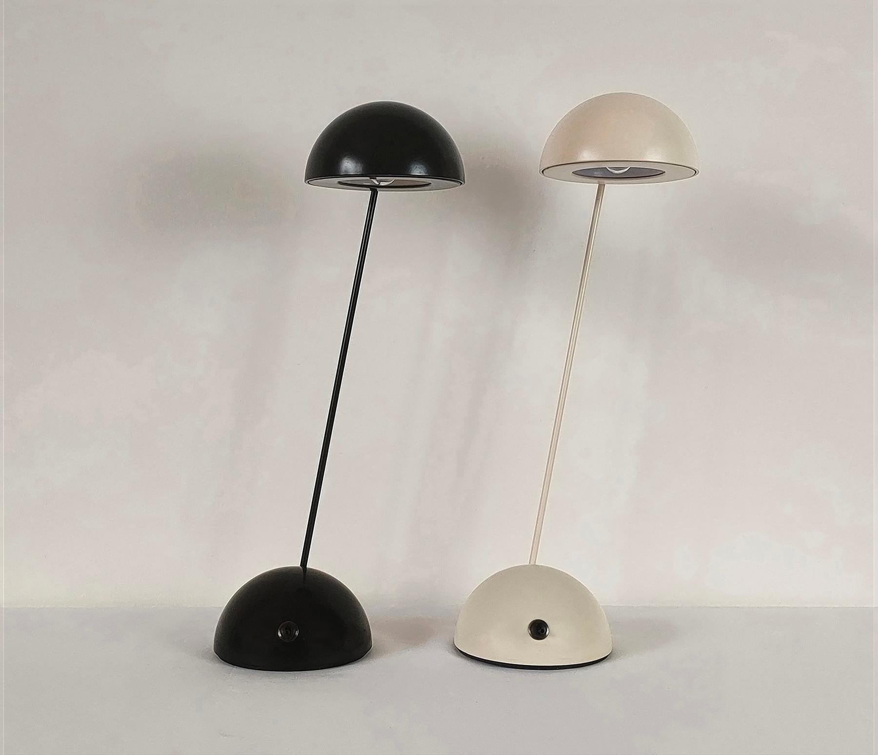 italien Barbieri & Maniarelli ensemble de deux lampes de table Minikini par Tronconi, années 1980, Italie en vente