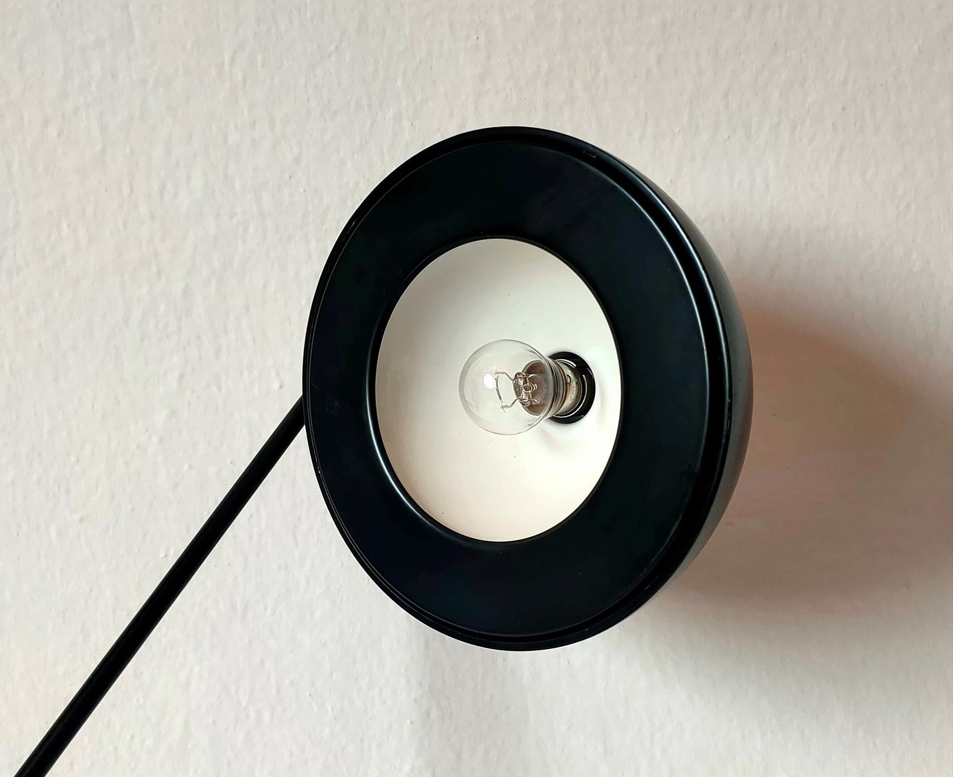 Métal Barbieri & Maniarelli ensemble de deux lampes de table Minikini par Tronconi, années 1980, Italie en vente