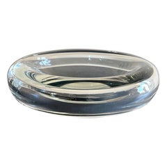 Barbini Ciotola Murano autentica anni 
70 svuotatasche firmato a mano