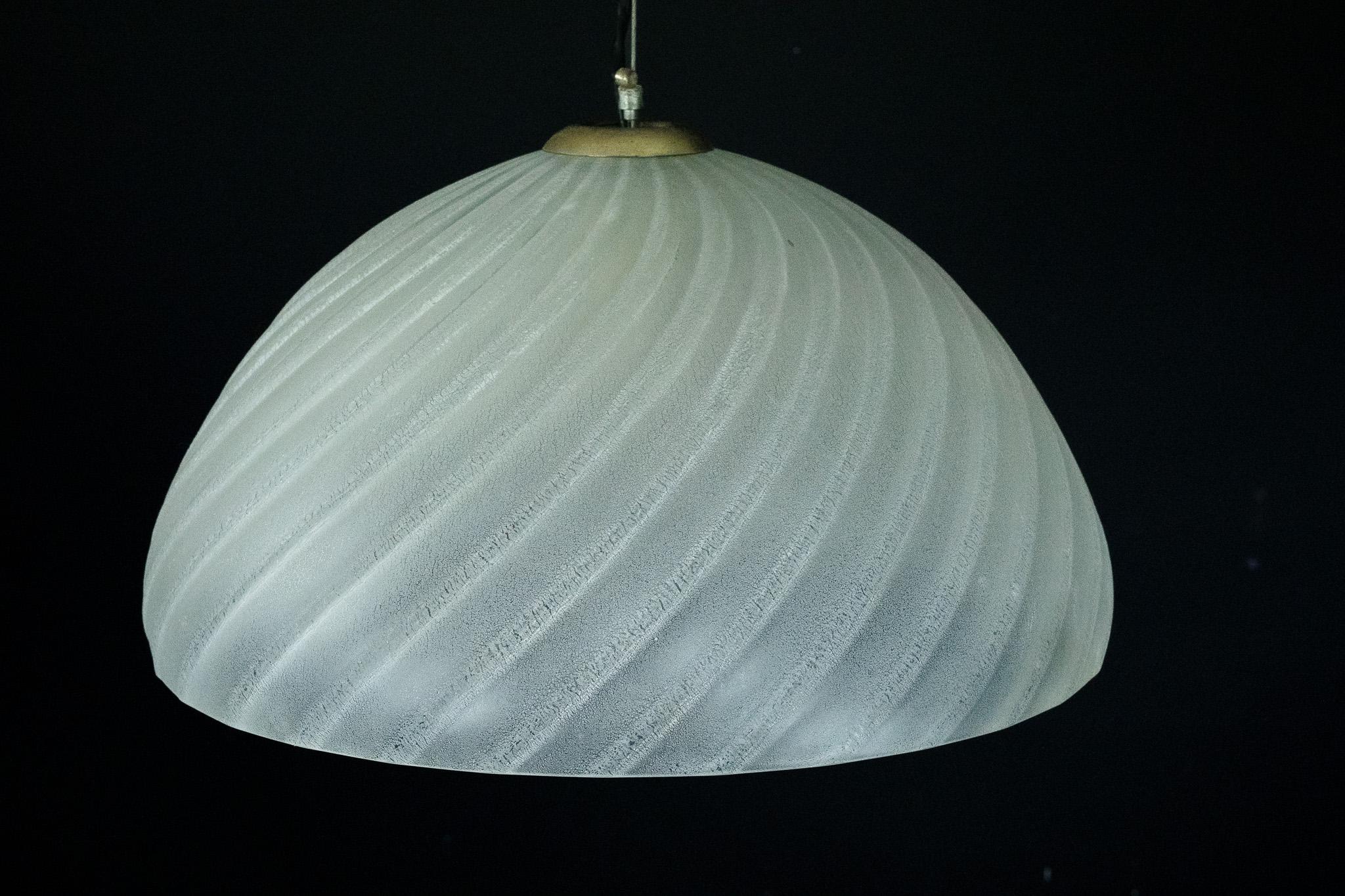 Barbini Murano Glass Pendant Lamp, Early 1980s in vendita 9