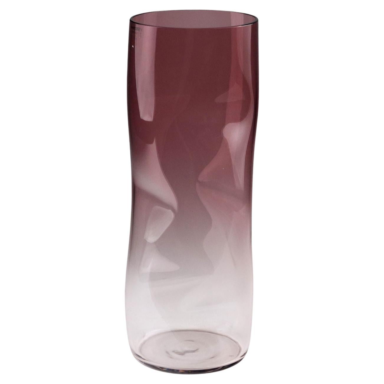 Barbini Jarrón de cristal de Murano Italia años 80