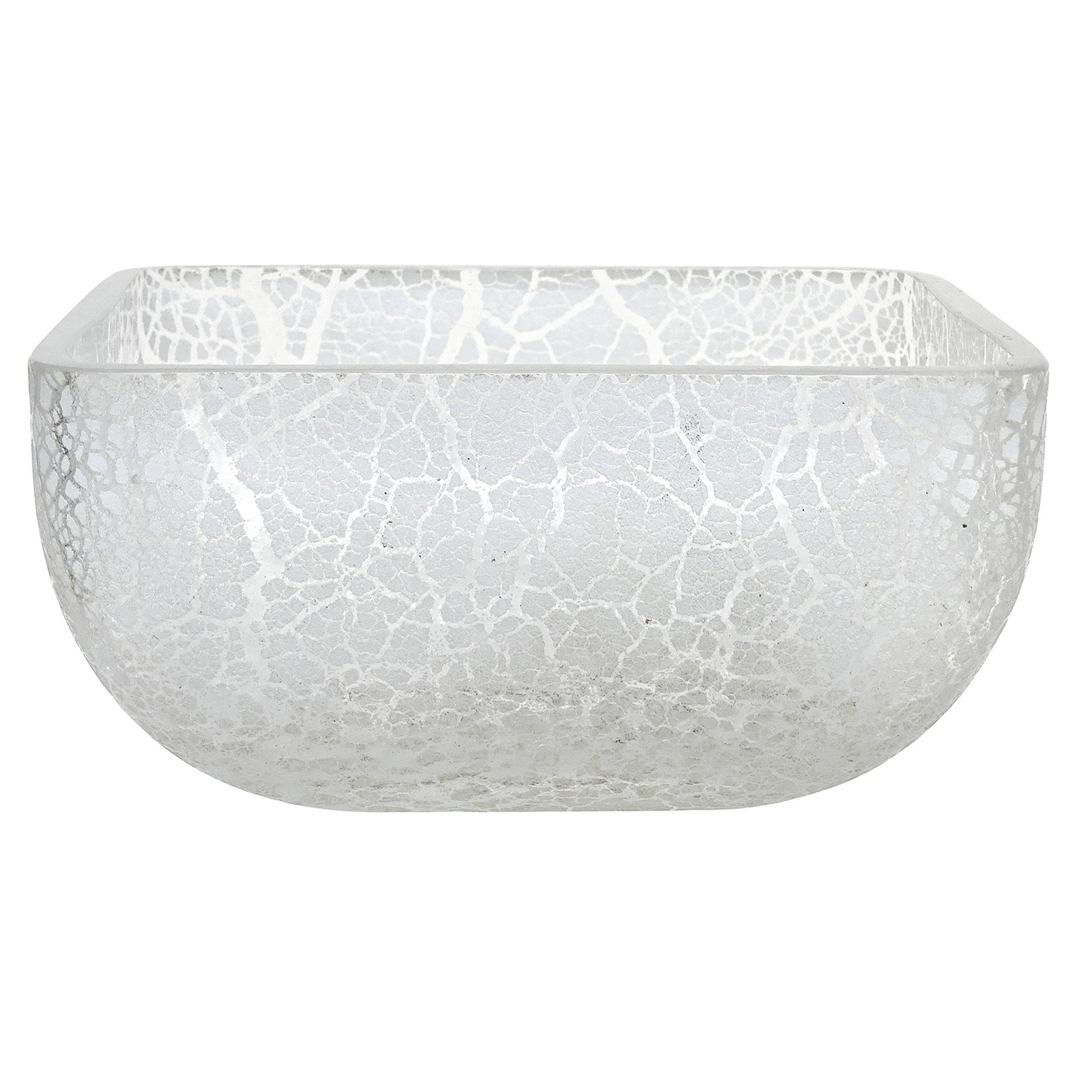 Barbini Murano signiert weiß Scavo Oberfläche Textur italienische Kunst Glas Candy Bowl