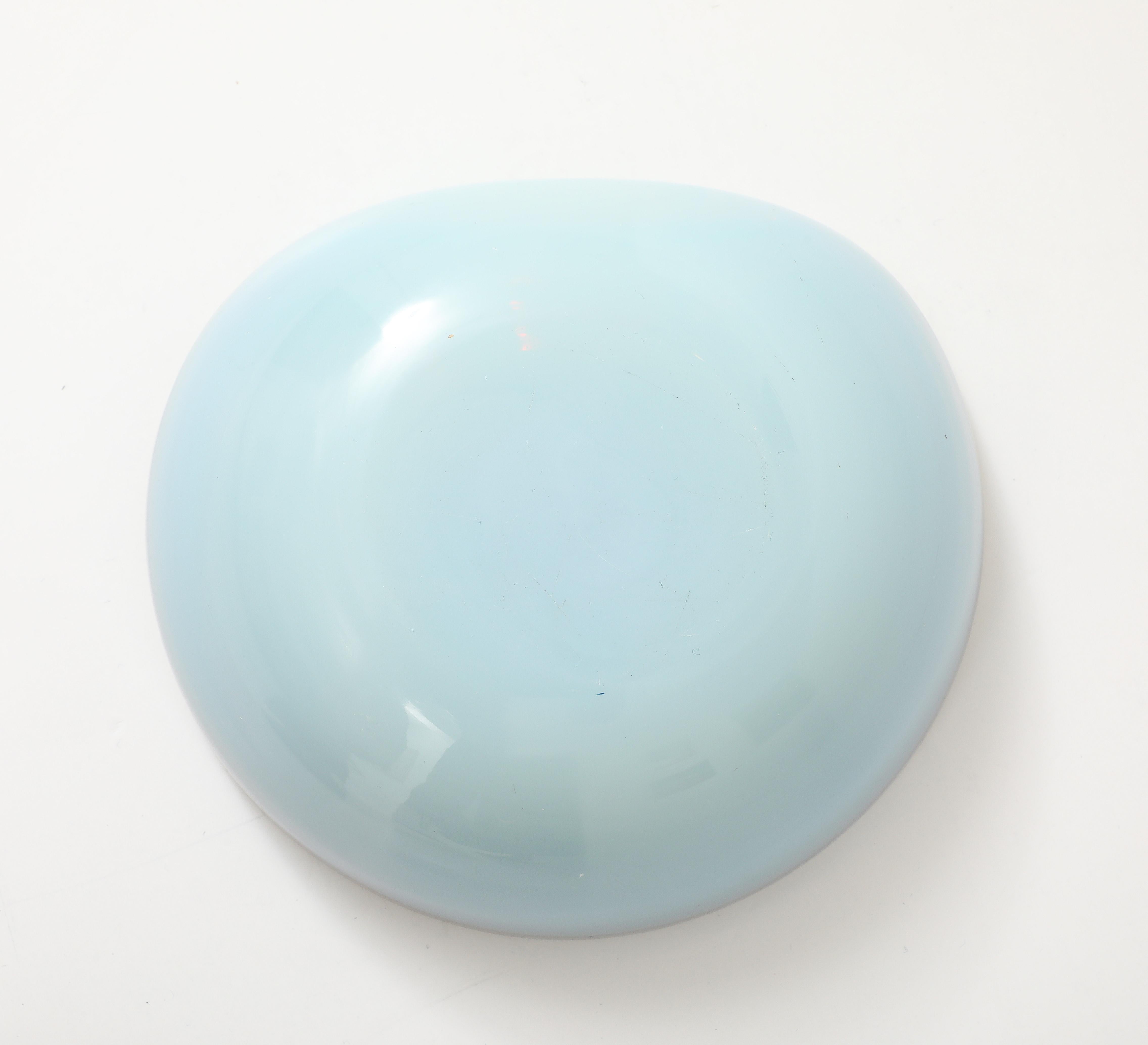 Barbini Opalescent Murano Glas Vide Poche im Angebot 4