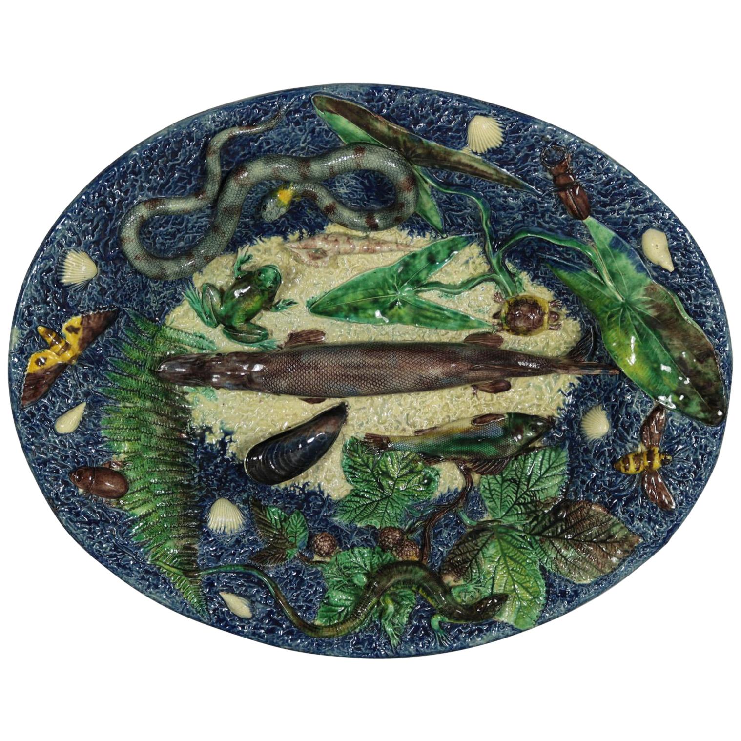 What is Palissy majolica?
