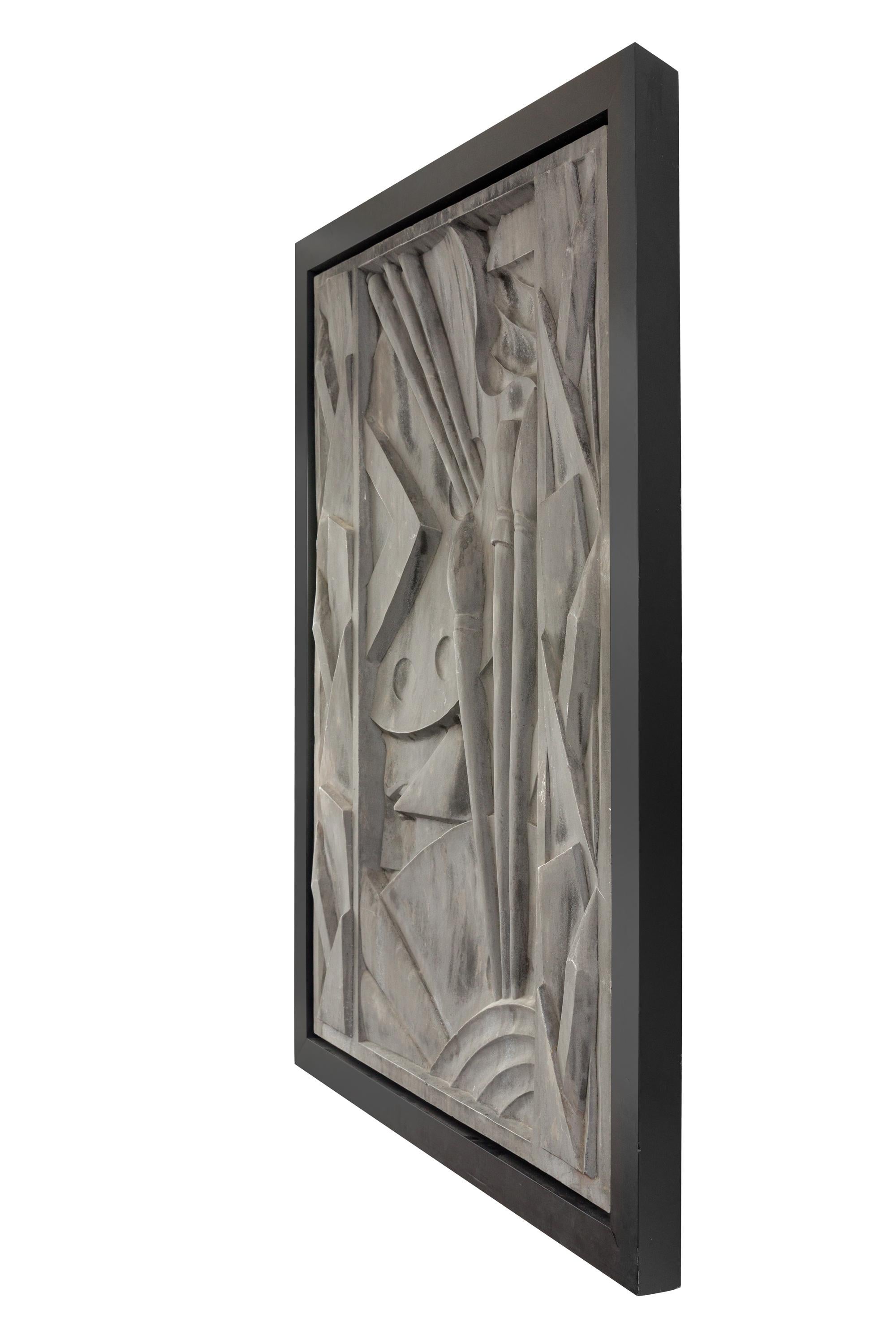 Art Deco Barbizon Plaza Hotel Cast Aluminum Frieze Panel, New York, 1930