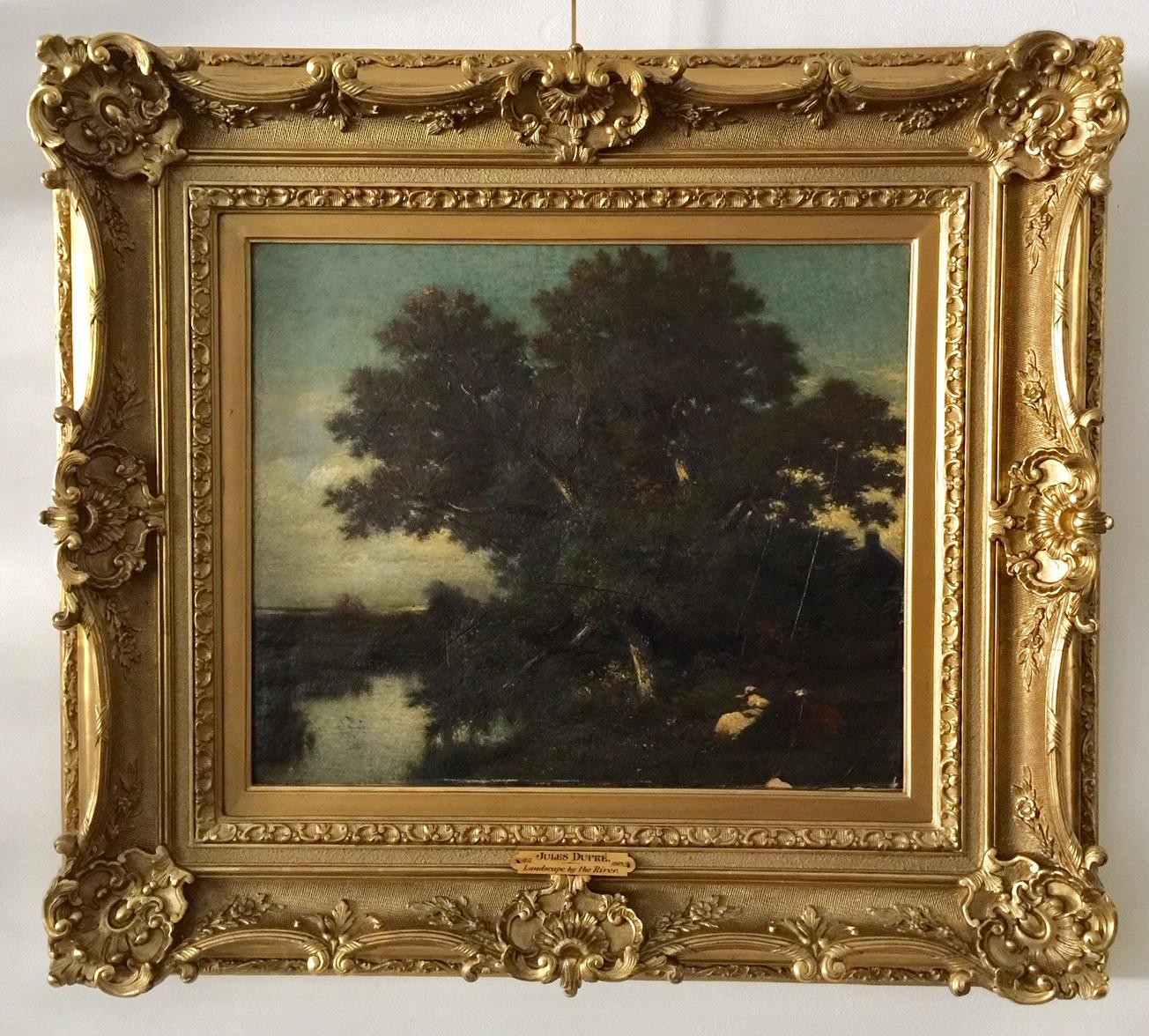 Barbizon School Painting, Jules Dupré 