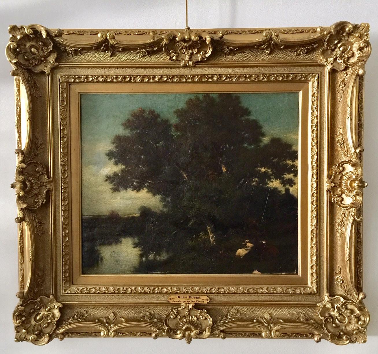 Barbizon School Painting, Jules Dupré 