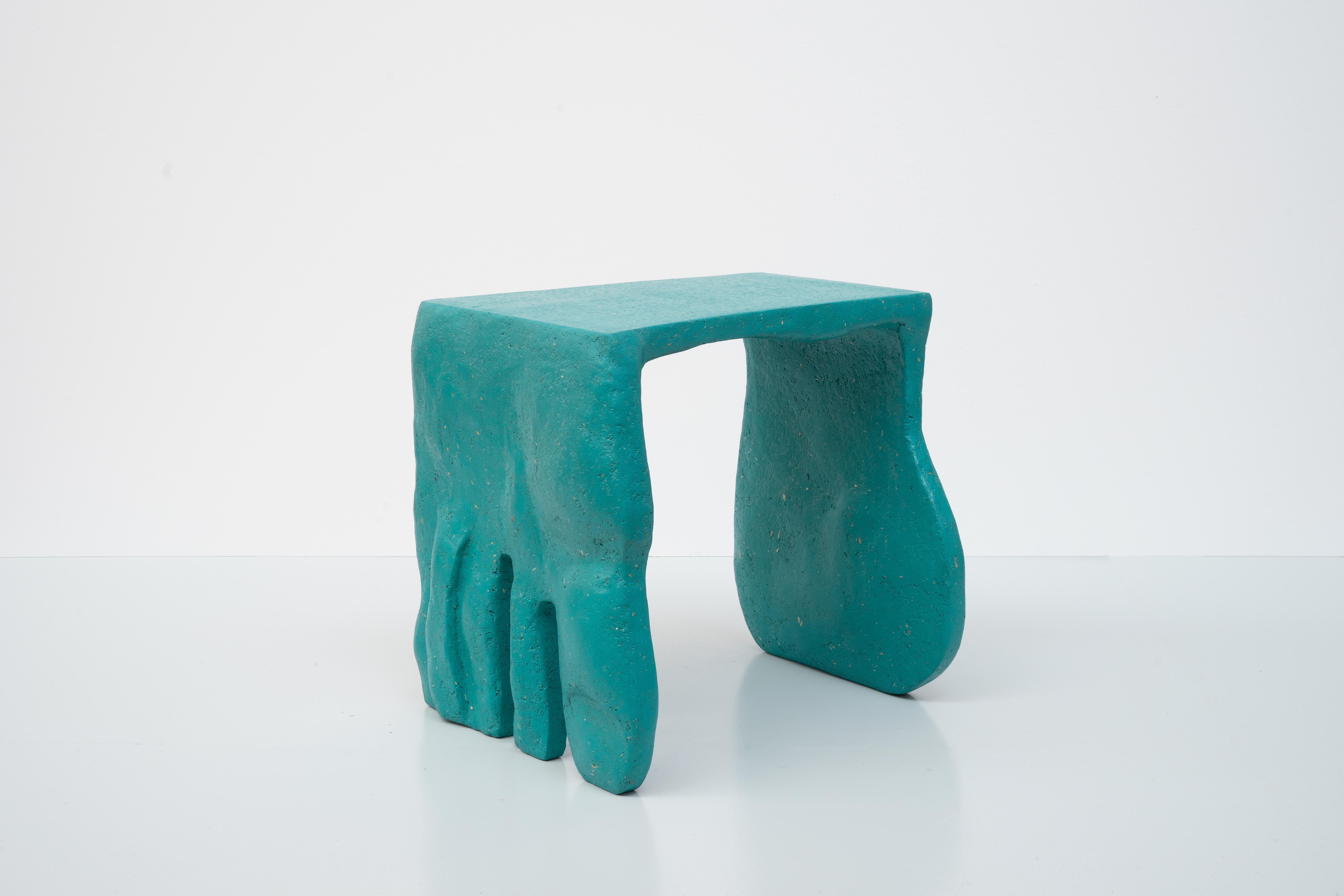 Barbora ilinskait, « Tabouret Roommates Stool [turquoise] », 2020 Neuf - En vente à New York, NY