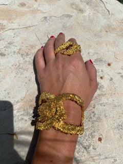 Barbosa "Contact" Gold Ring