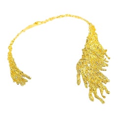 Barbosa 'Justine' Necklace in Gold Plated Brass