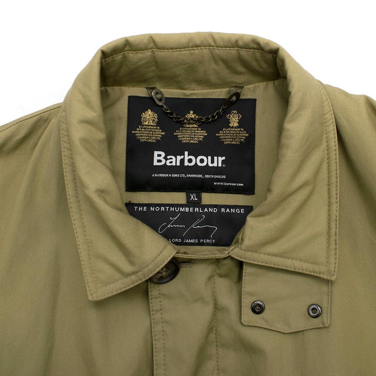 Barbour Natural Field Coat in Kielder XL at 1stDibs