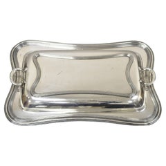 Barbour SP Co International Silver Plated 6045 Lidded Vegetable Serving Platter