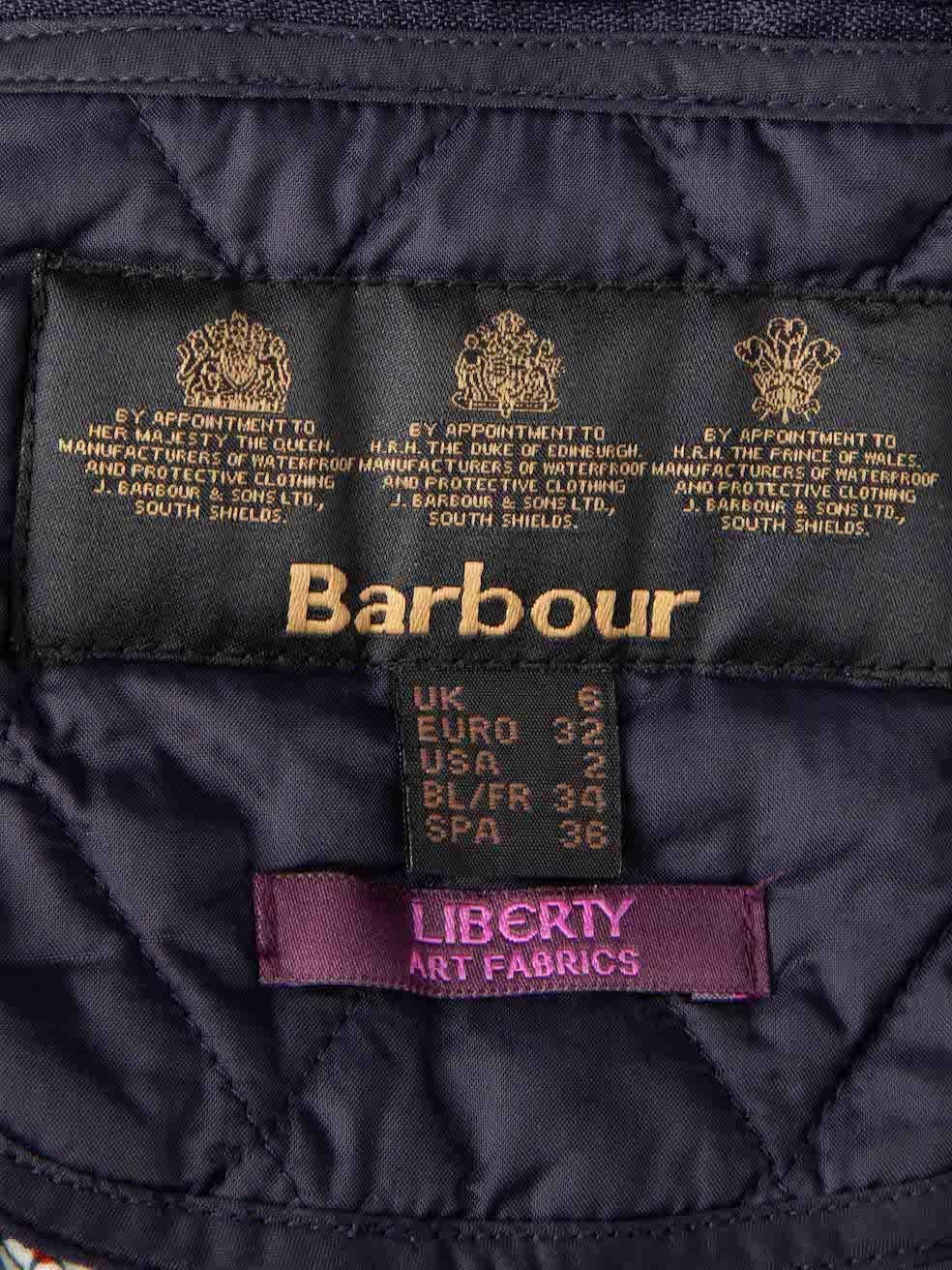 barbour floral jacket