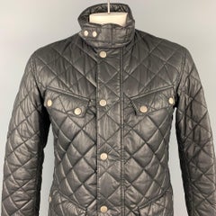 BARBOUR x Steve McQueen Collection Size L Black Quilted Polyester Jacket