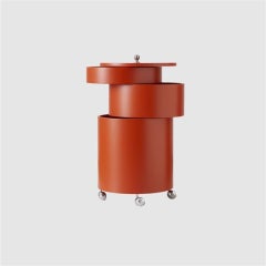Barboy Bar Trolley in Orange by Verner Panton, Re-Edition