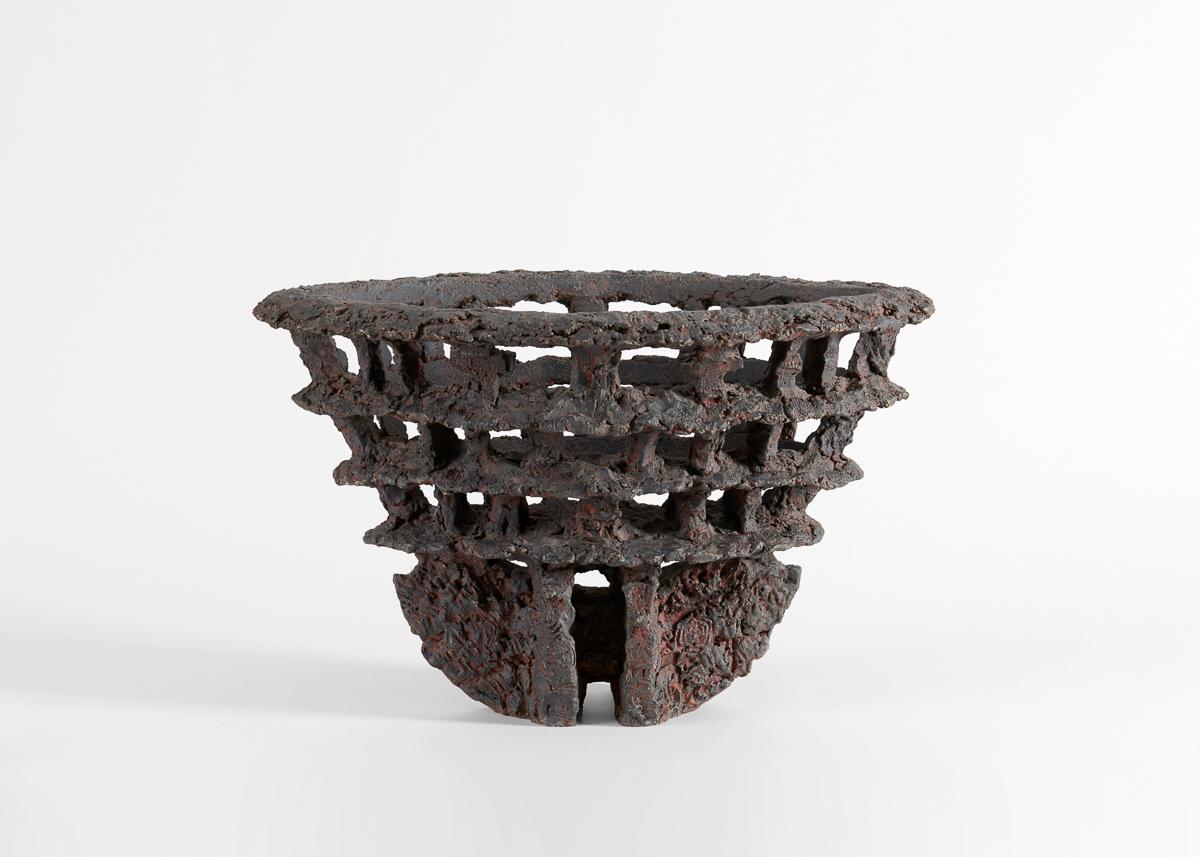 Barbro Åberg, Geological Vessel, Ceramic Sculpture, Denmark, 2023