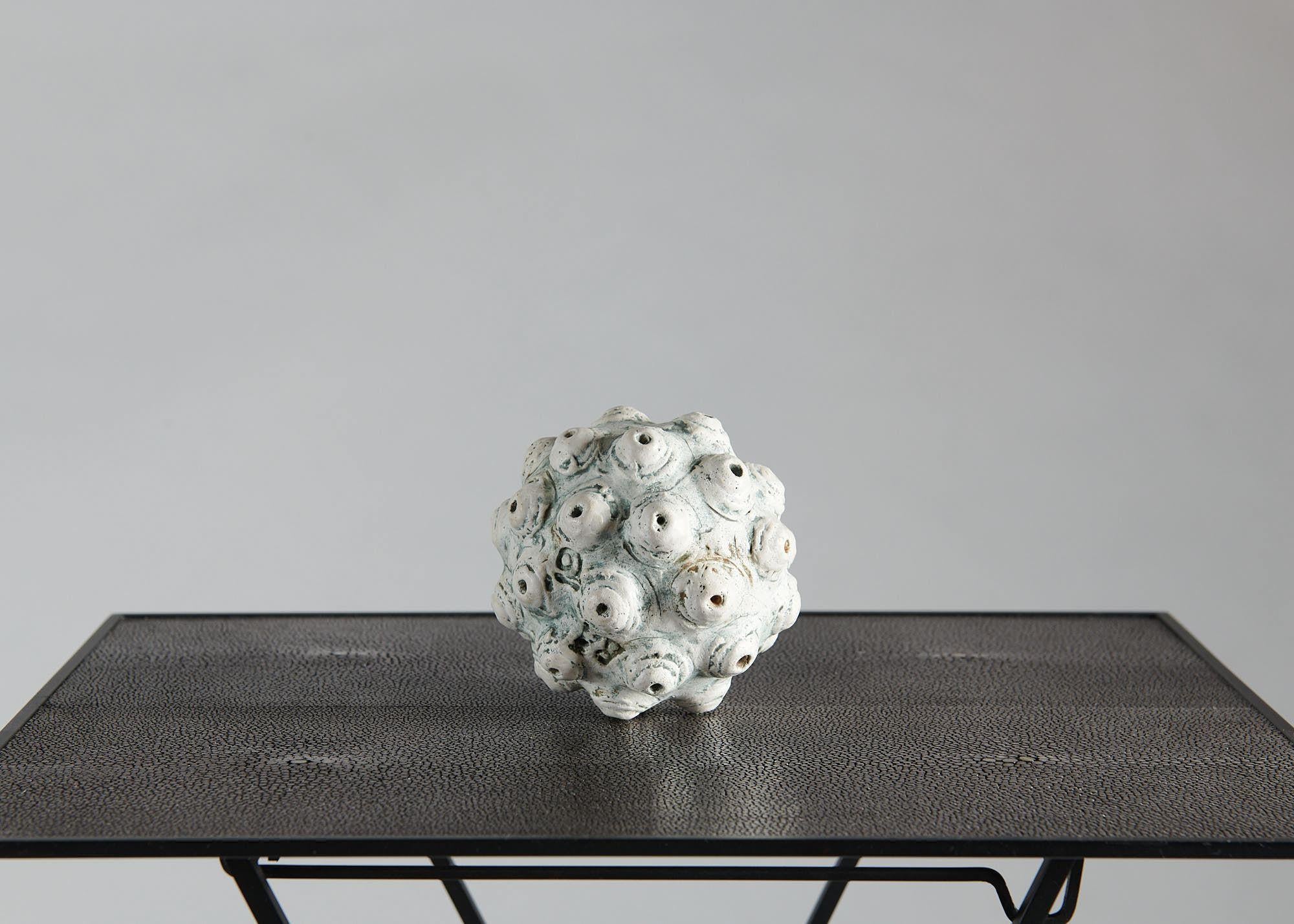 Danish Barbro Åberg 'Orb, ' Contemporary Stoneware Sculpture, Denmark, 2019