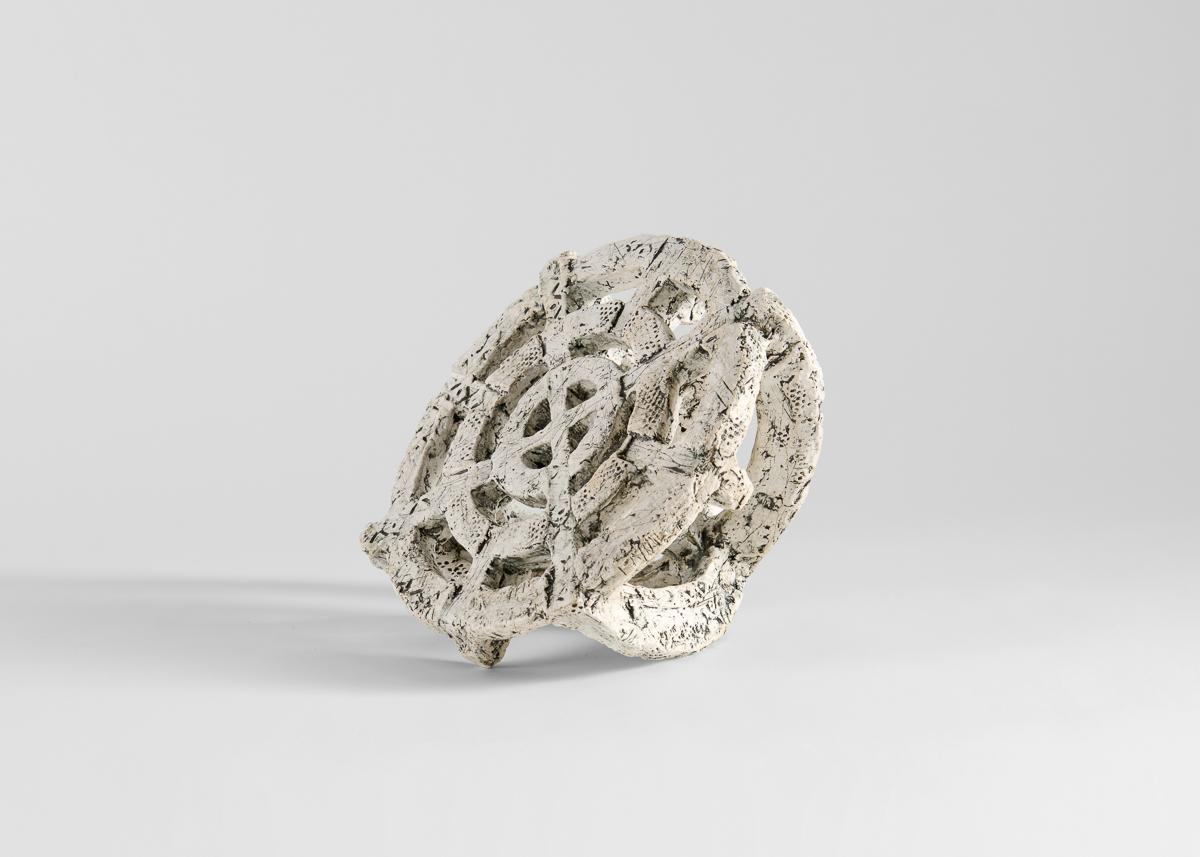 Danese Barbro Åberg, Segno, scultura in ceramica bianca, Danimarca, 2023 in vendita