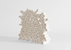 Barbro Åberg, Star Pose, White Ceramic Sculpture, Denmark, 2023