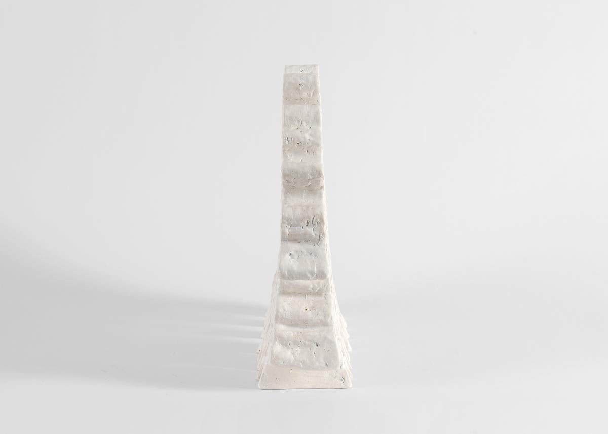 Danese Barbro Åberg, Posa della stella, scultura in ceramica bianca, Danimarca, 2023 in vendita