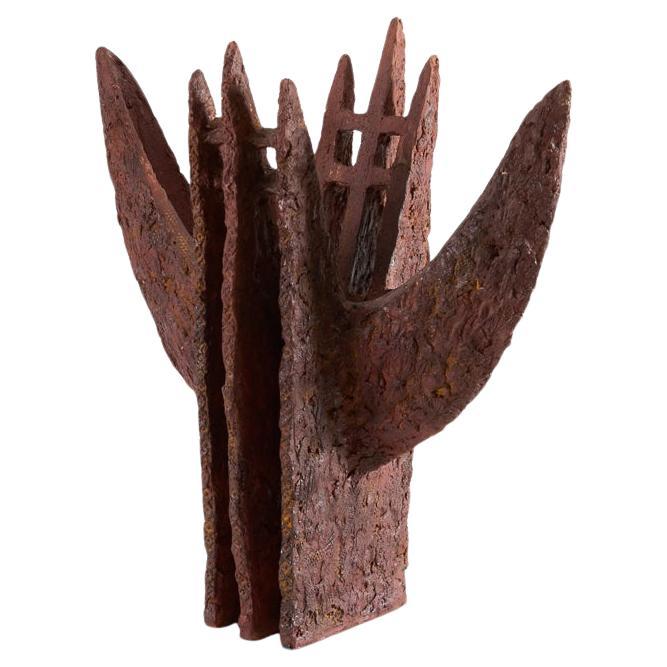 Barbro Åberg, The Guardians, Ceramic Sculpture, Denmark, 2002