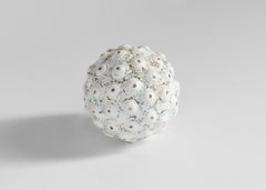 Barbro Åberg, Tiny Orb, Contemporary Stoneware Sculpture, Denmark, 2023