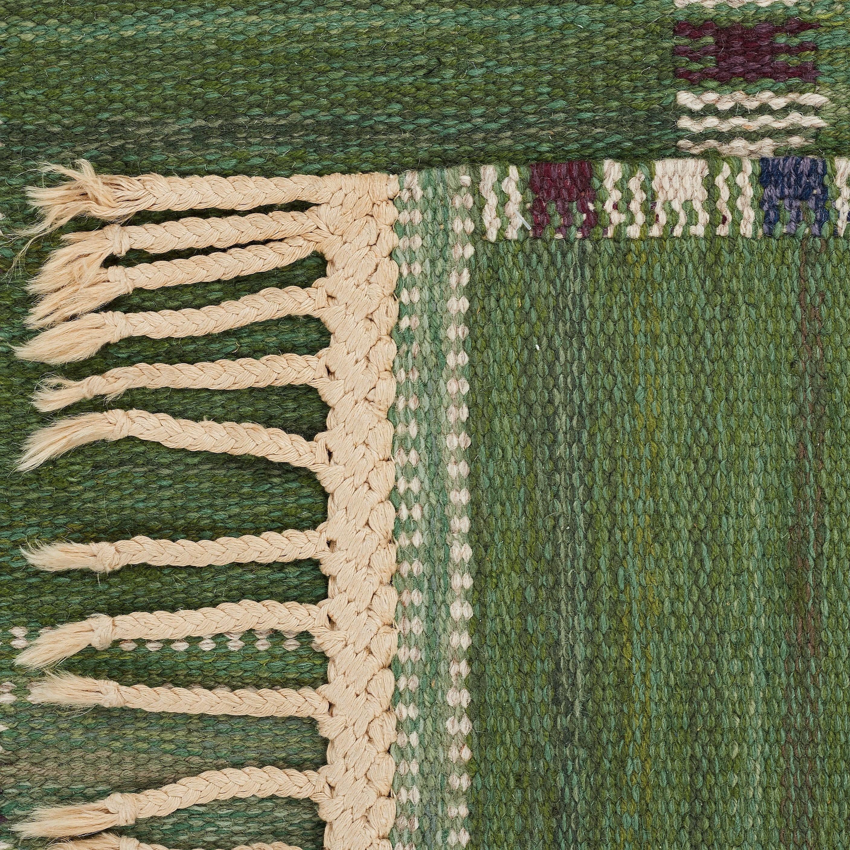 Swedish Barbro Nilsson Carpet for Marta Maas-Fjetterstrom, Sweden, 1952