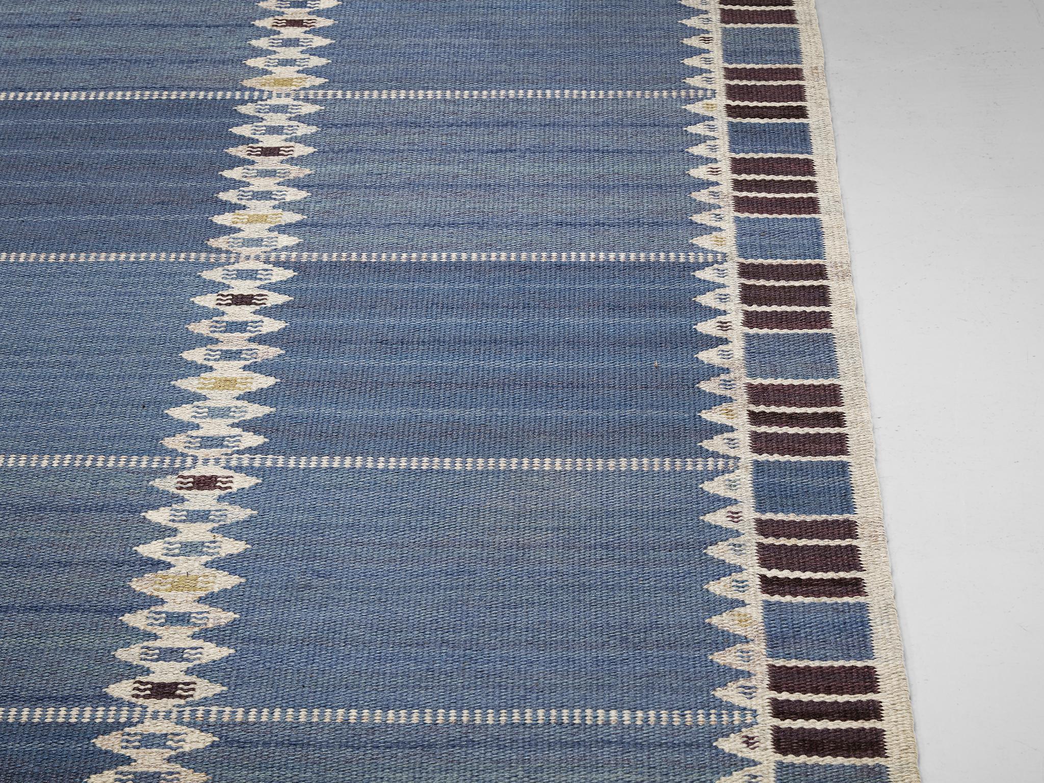 Mid-20th Century Barbro Nilsson for AB Märta Måås-Fjetterström 'Salerno' Carpet  For Sale