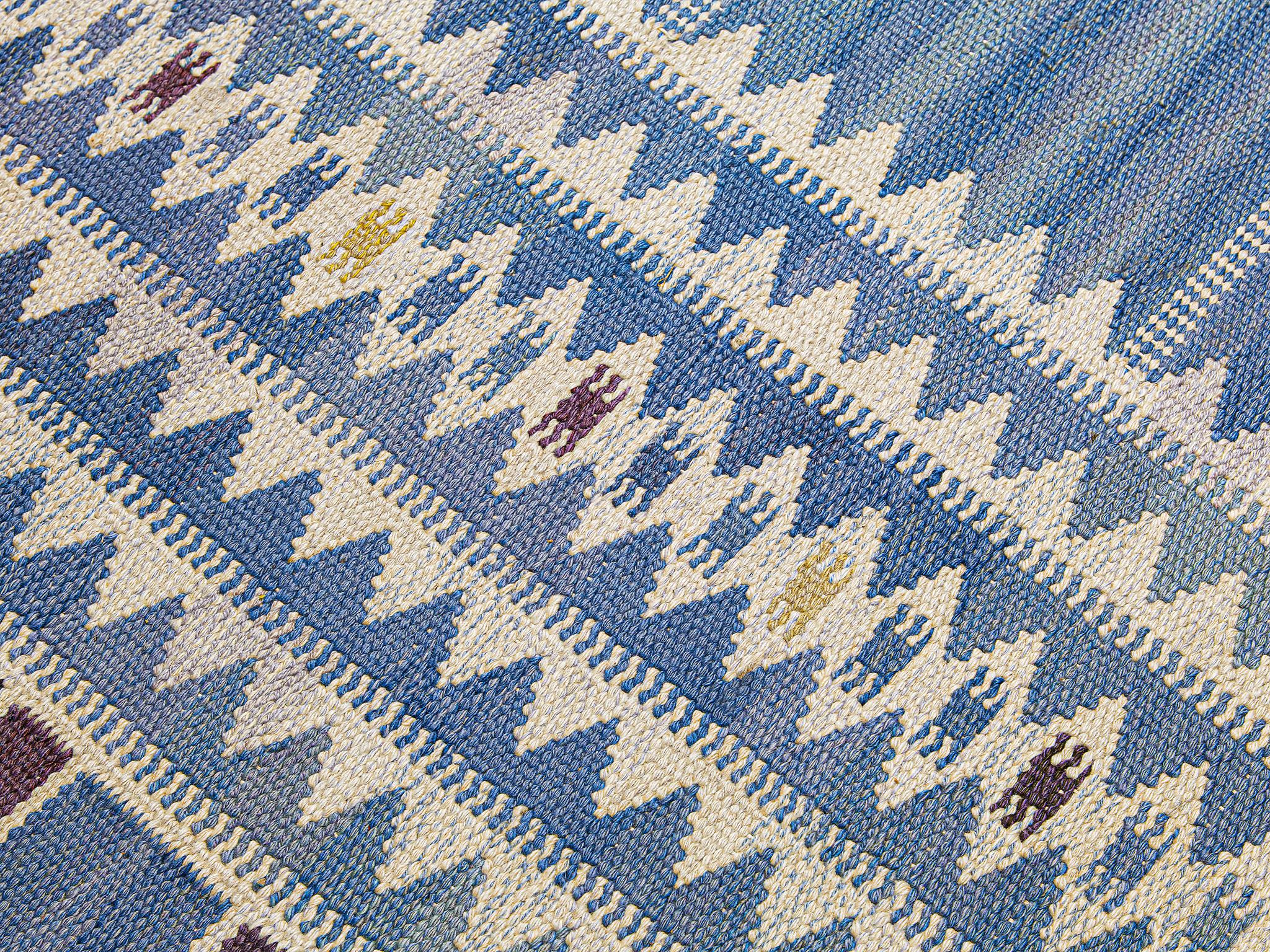 Wool Barbro Nilsson for AB  Märta Måås-Fjetterström 'Salerno' Carpet  For Sale